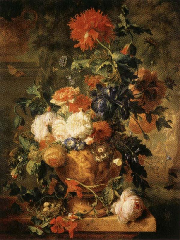 HUYSUM, Jan van Vase of Flowers France oil painting art